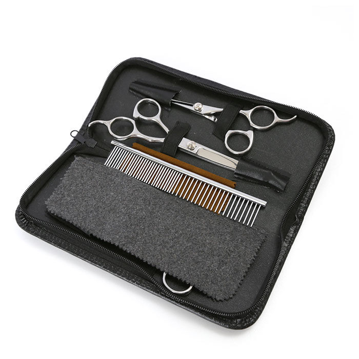 BACKYARD FAMILY「トリミング シザー 通販 セット すきバサミ 犬 グッズ 猫 小動物 はさみ お手入れ ペット用品」|その他|