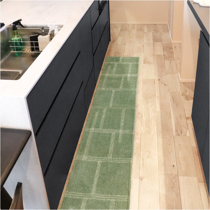 BACKYARD FAMILY「インテリアマット 45x180 洗える 通販 キッチンマット キッチン マット 180 45」|その他|