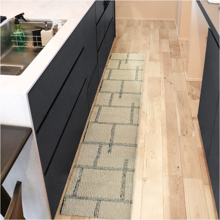 BACKYARD FAMILY「インテリアマット 45x180 洗える 通販 キッチンマット キッチン マット 180 45」|その他|