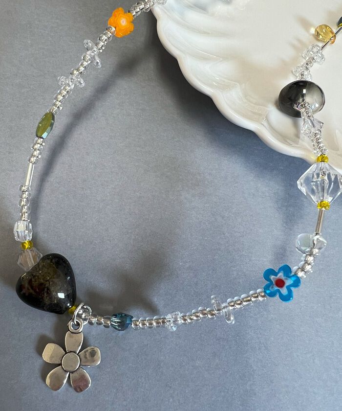 BACKYARD FAMILY「ネックレス ビーズ レディース 通販 ダイヤモンドハーツ nec-1650 Diamond」|その他|