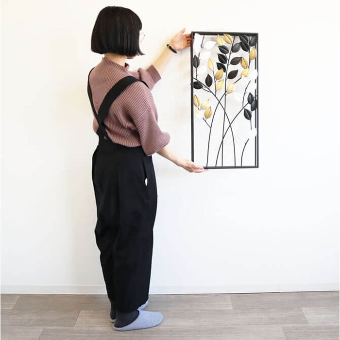 BACKYARD FAMILY「ウォールアートパネル リーフ 通販 アートパネル パネルアート ウォールデコ」|その他|