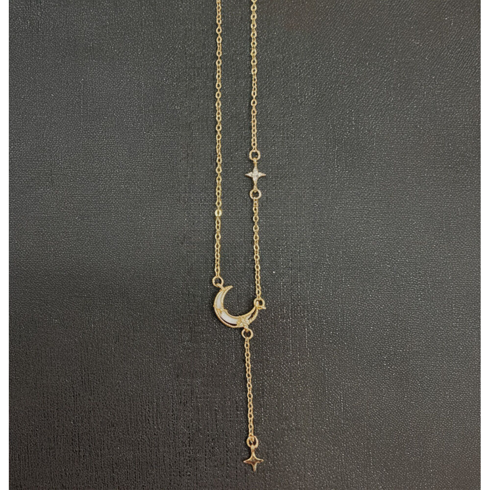 BACKYARD FAMILY「ネックレス レディース シンプル 通販 ペンダント ジュエリー レディースアクセサリー 月 星」|その他|ゴールド3