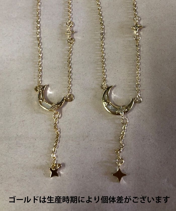 BACKYARD FAMILY「ネックレス レディース シンプル 通販 ペンダント ジュエリー レディースアクセサリー 月 星」|その他|