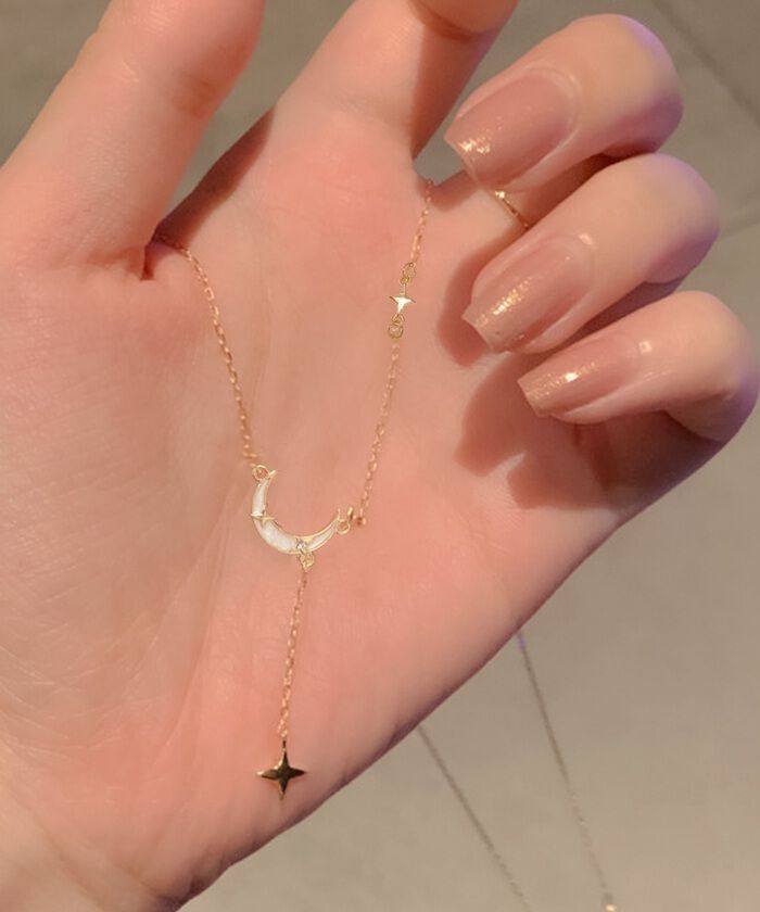 BACKYARD FAMILY「ネックレス レディース シンプル 通販 ペンダント ジュエリー レディースアクセサリー 月 星」|その他|