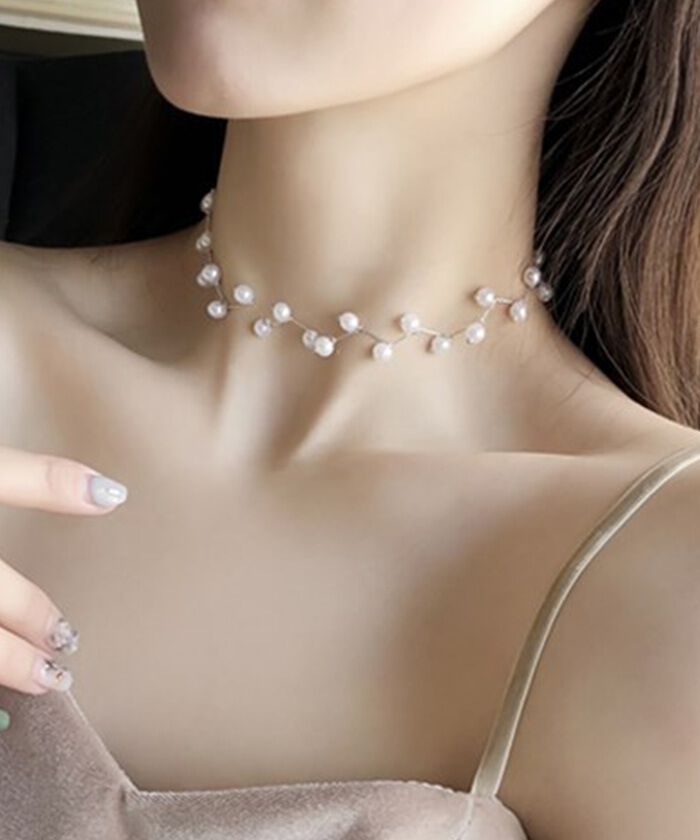 BACKYARD FAMILY「ネックレス レディース シンプル 通販 チョーカー ペンダント パールネックレス」|その他|