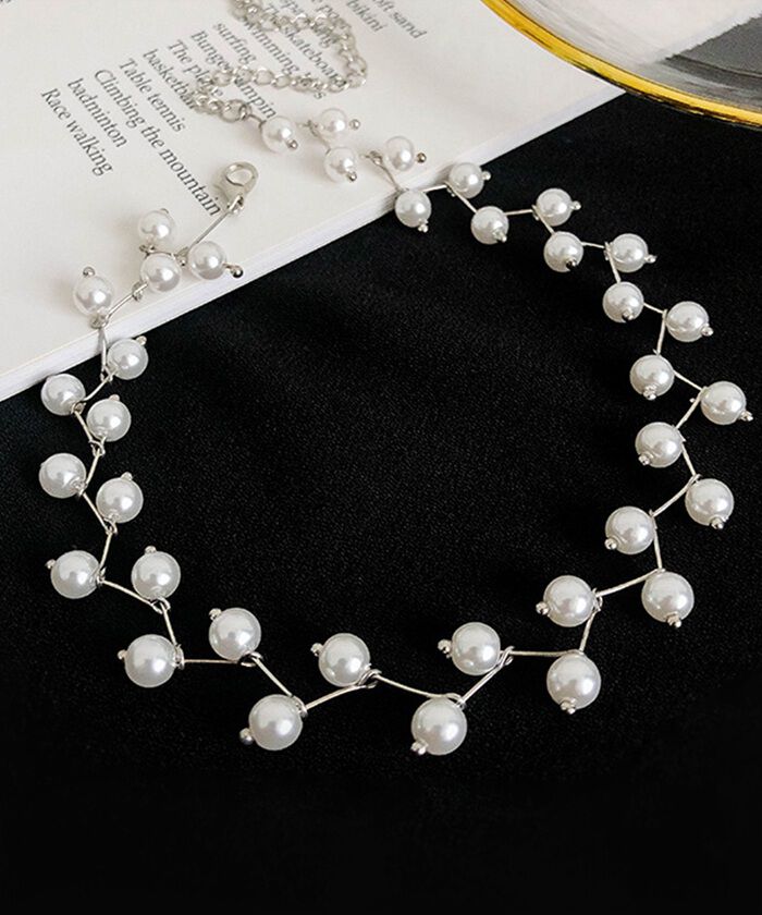 BACKYARD FAMILY「ネックレス レディース シンプル 通販 チョーカー ペンダント パールネックレス」|その他|