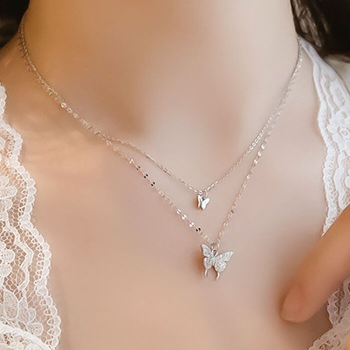 BACKYARD FAMILY「ネックレス レディース シンプル 通販 ペンダント ジュエリー レディースアクセサリー バタフライ」|その他|