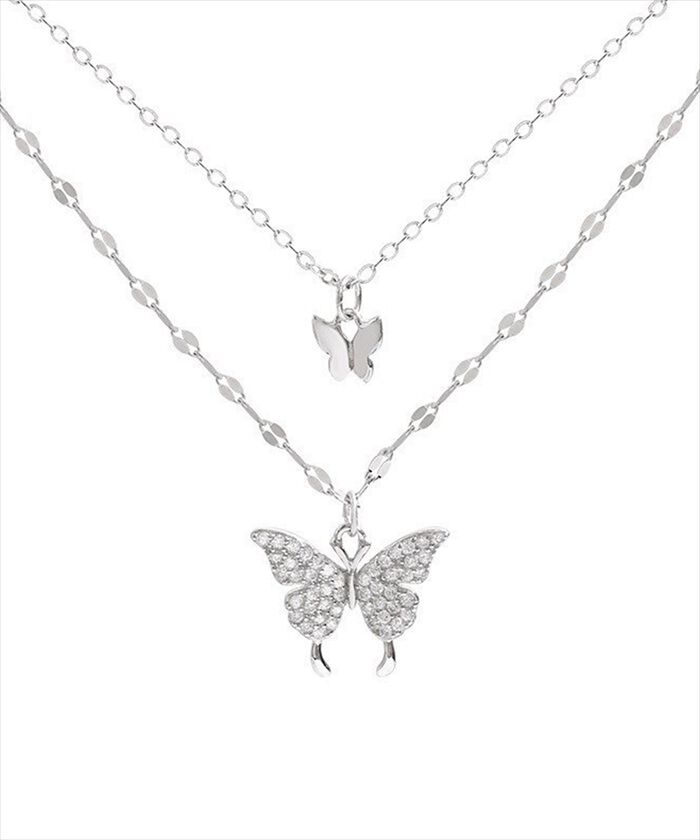 BACKYARD FAMILY「ネックレス レディース シンプル 通販 ペンダント ジュエリー レディースアクセサリー バタフライ」|その他|