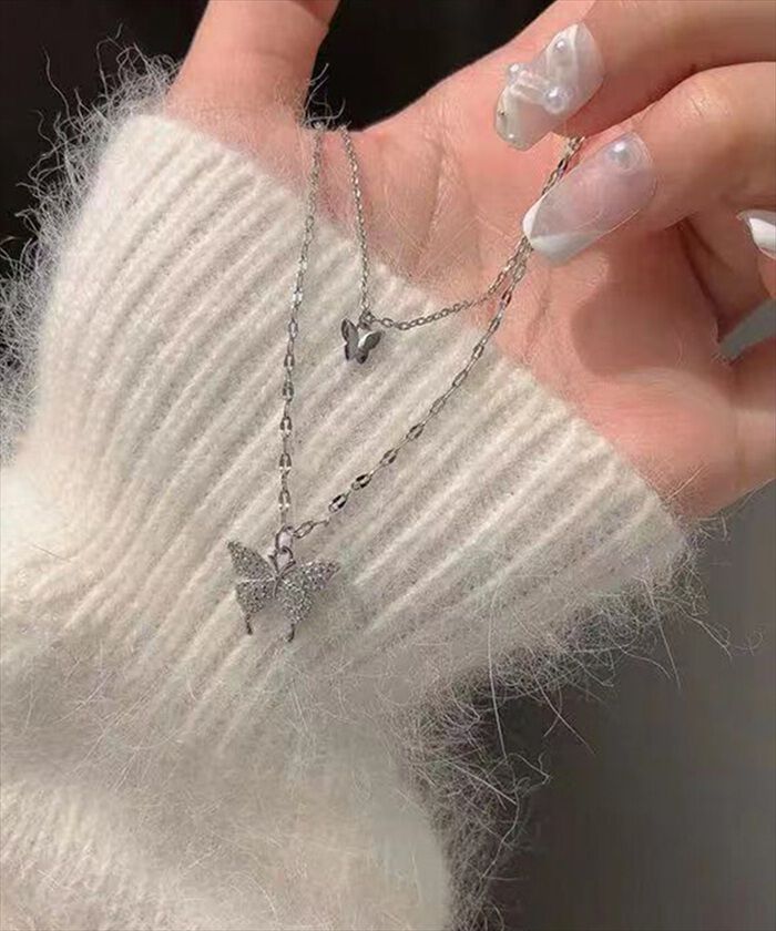 BACKYARD FAMILY「ネックレス レディース シンプル 通販 ペンダント ジュエリー レディースアクセサリー バタフライ」|その他|