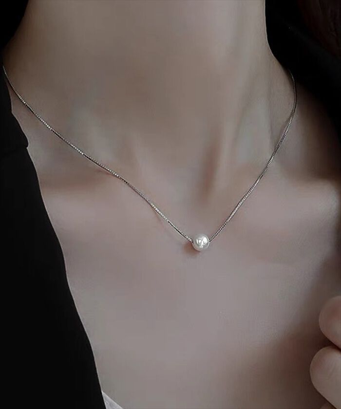 BACKYARD FAMILY「パール ネックレス 一粒 通販 ペンダント 首飾り ジュエリー アクセサリー レディース」|その他|