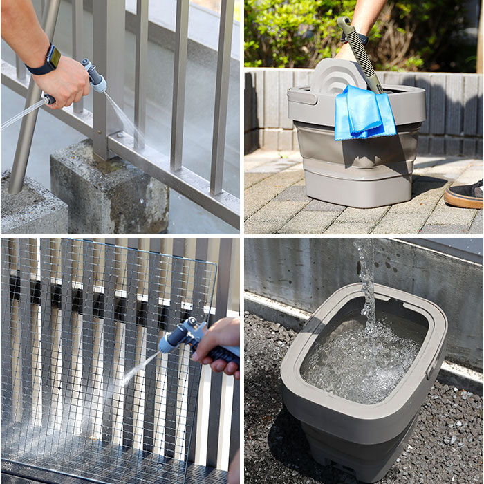 BACKYARD FAMILY「高圧洗浄機 コードレス 充電式 通販 ジェットボーイ 9l ガーデニング ベランダ掃除 水やり」|その他|