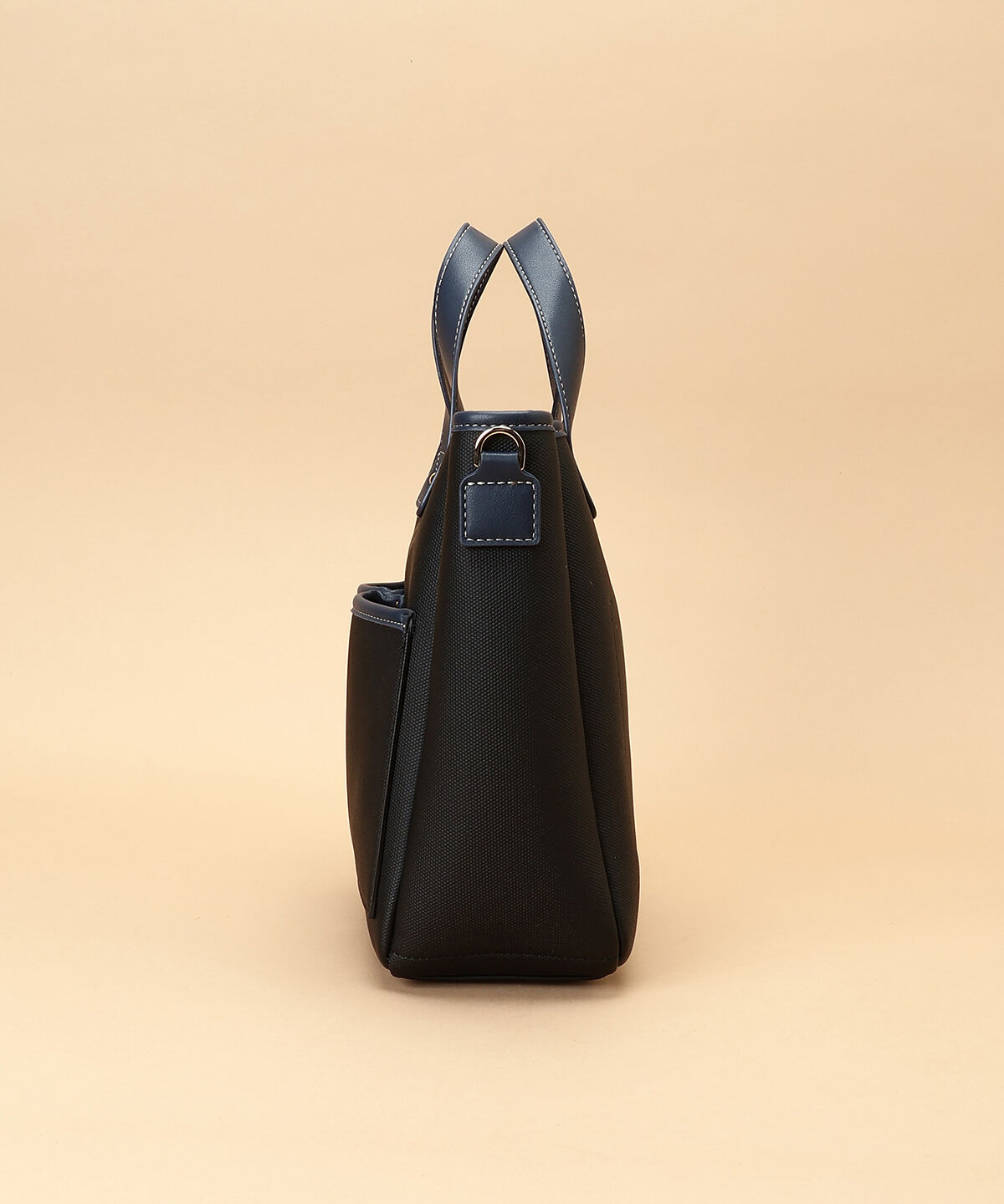 Samantha Thavasa「キャンバスデザイン 合皮スクエアトートバッグ 小サイズ」|トートバッグ|