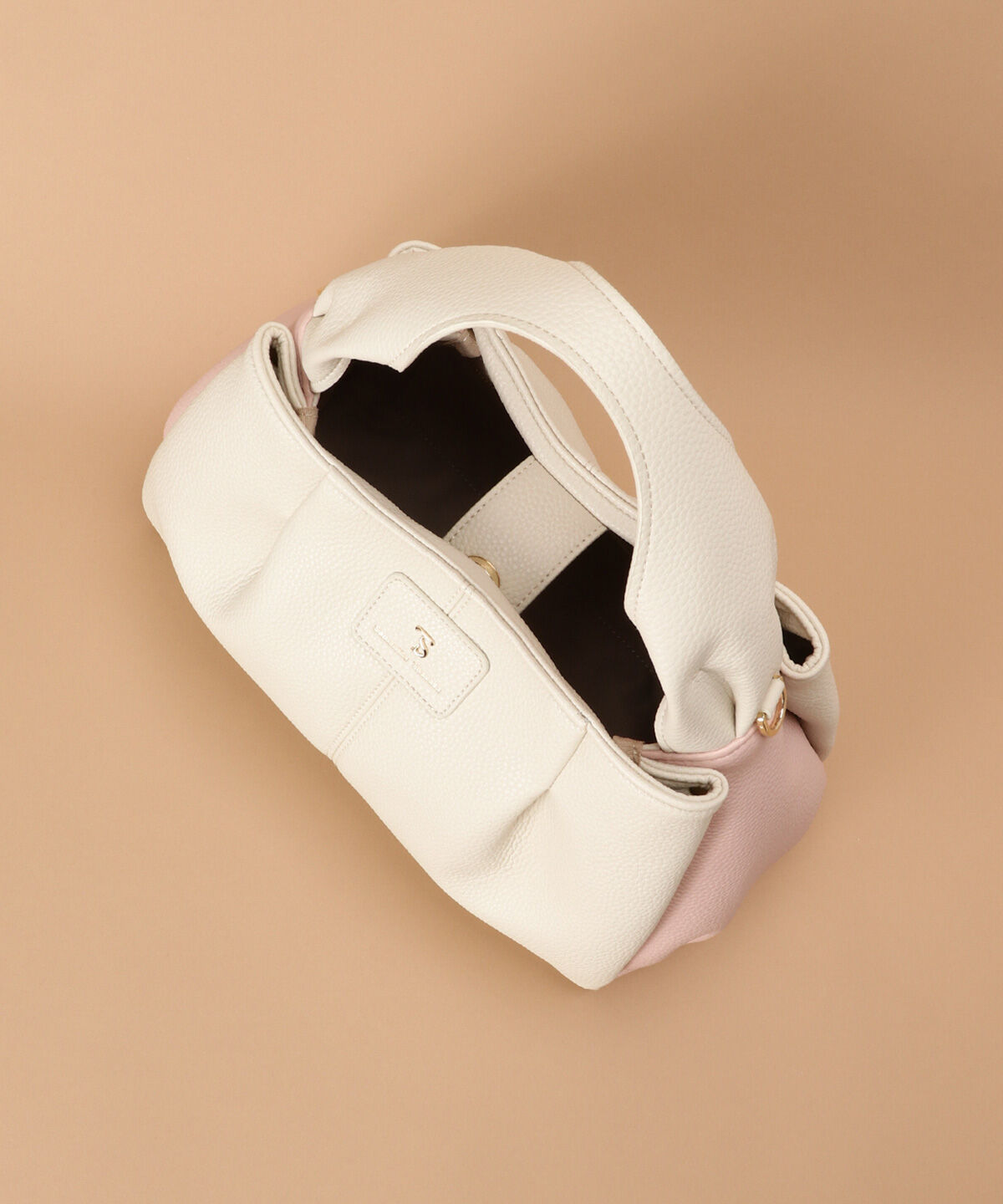 Samantha Thavasa「タックワンハンドルバッグ 大サイズ」|ハンドバッグ|