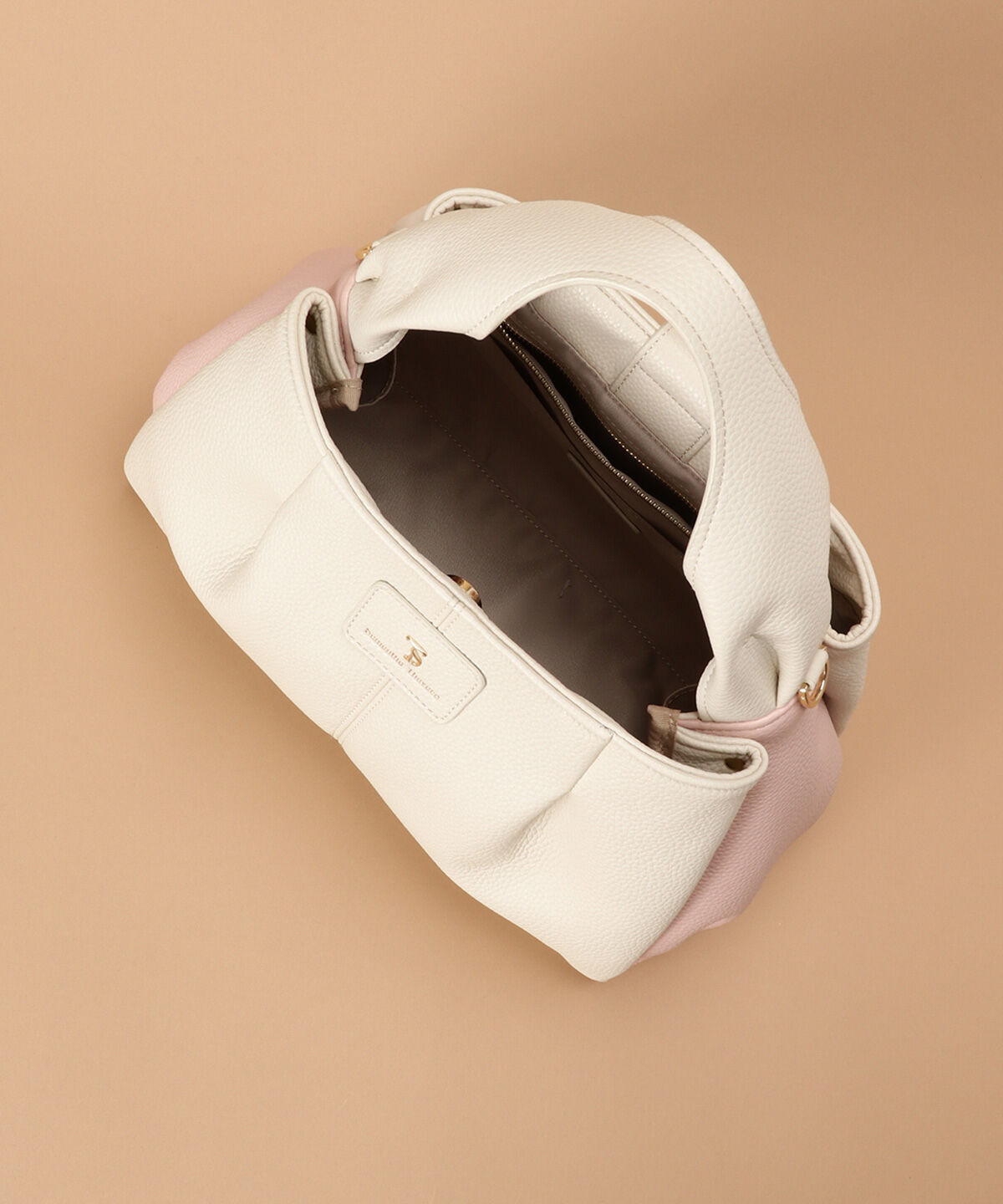 Samantha Thavasa「タックワンハンドルバッグ 大サイズ」|ハンドバッグ|