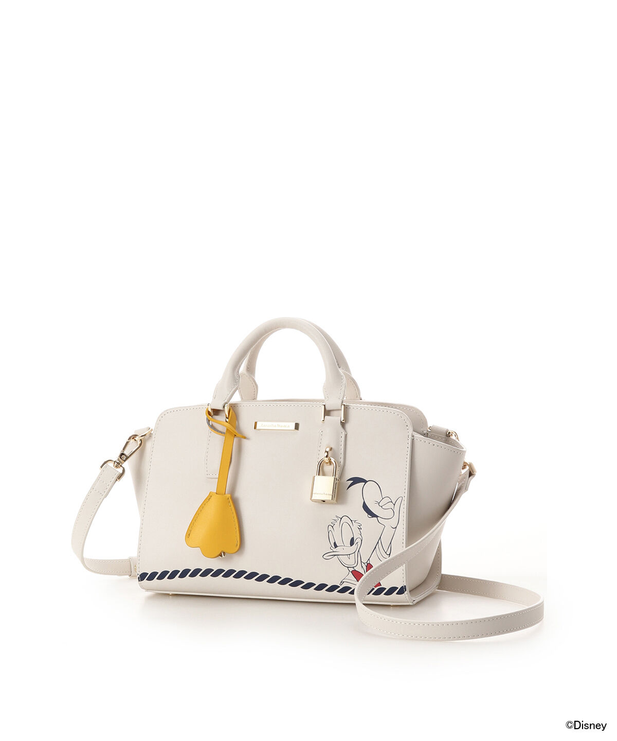 Samantha Thavasa「「ドナルドダック」90周年コレクション サマンサ スプリットミア」|ハンドバッグ|