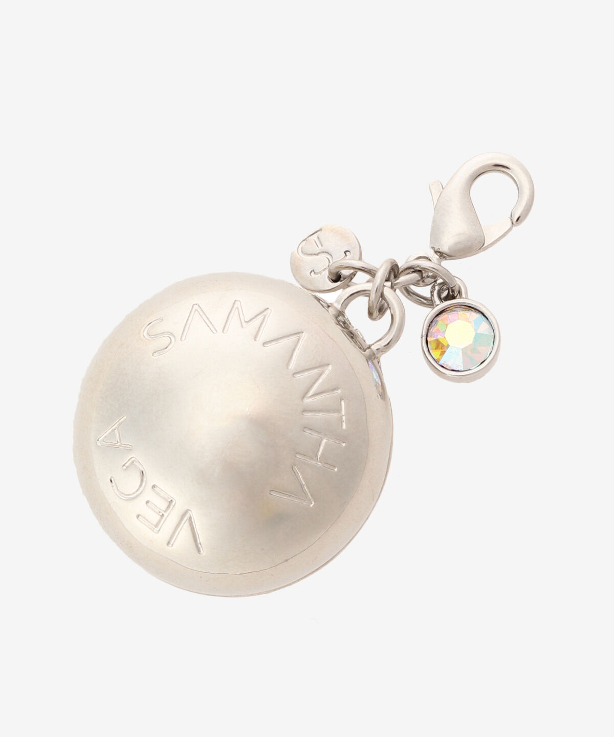 Samantha Vega「サークルロゴファスナーチャーム」|チャーム・キーホルダー|シルバー