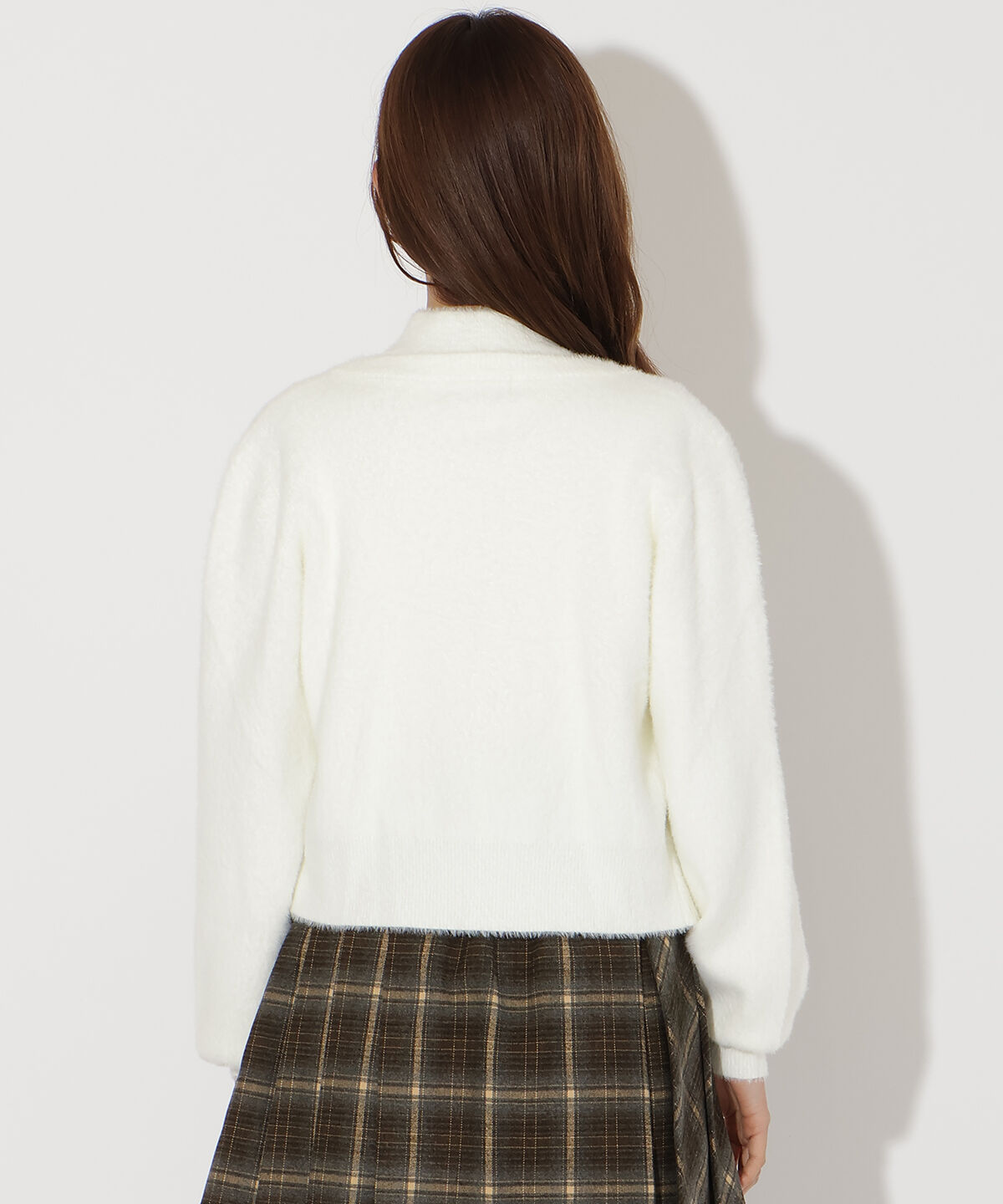 アンドクチュール「フェザーニットアンサンブル」|カーディガン|