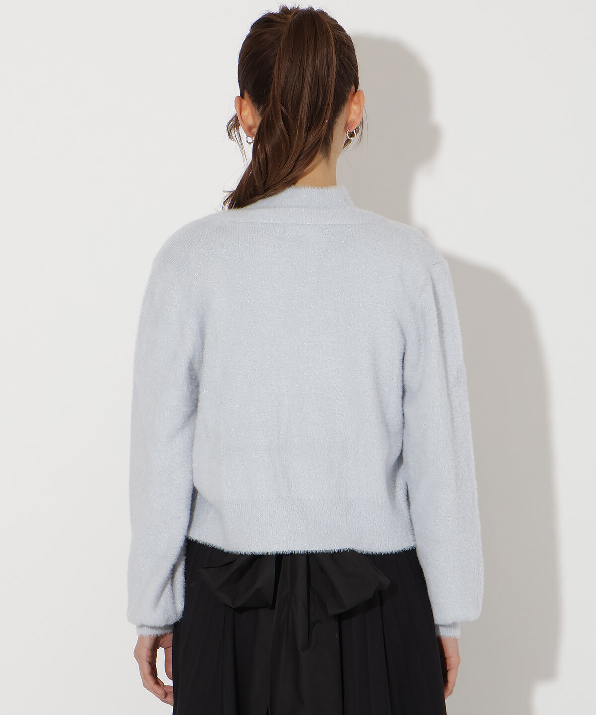 アンドクチュール「フェザーニットアンサンブル」|カーディガン|