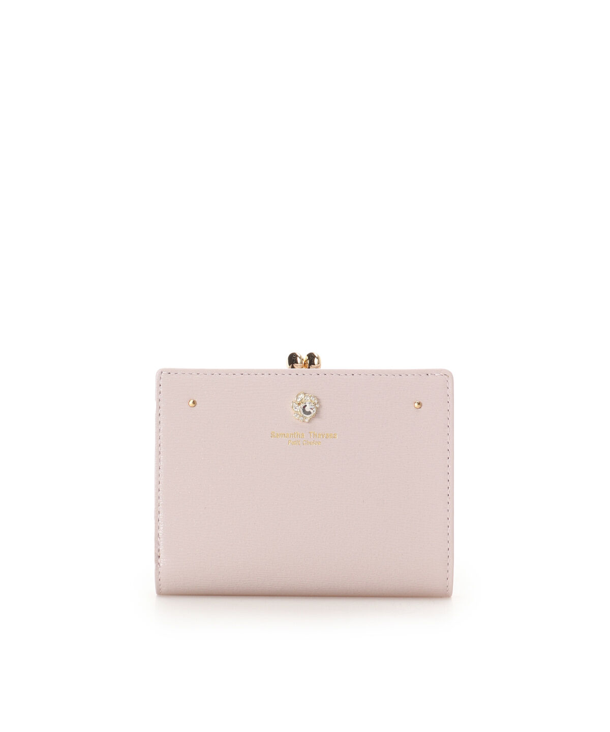 Samantha Thavasa Petit Choice「ビジュー 折財布」|財布|ピンク