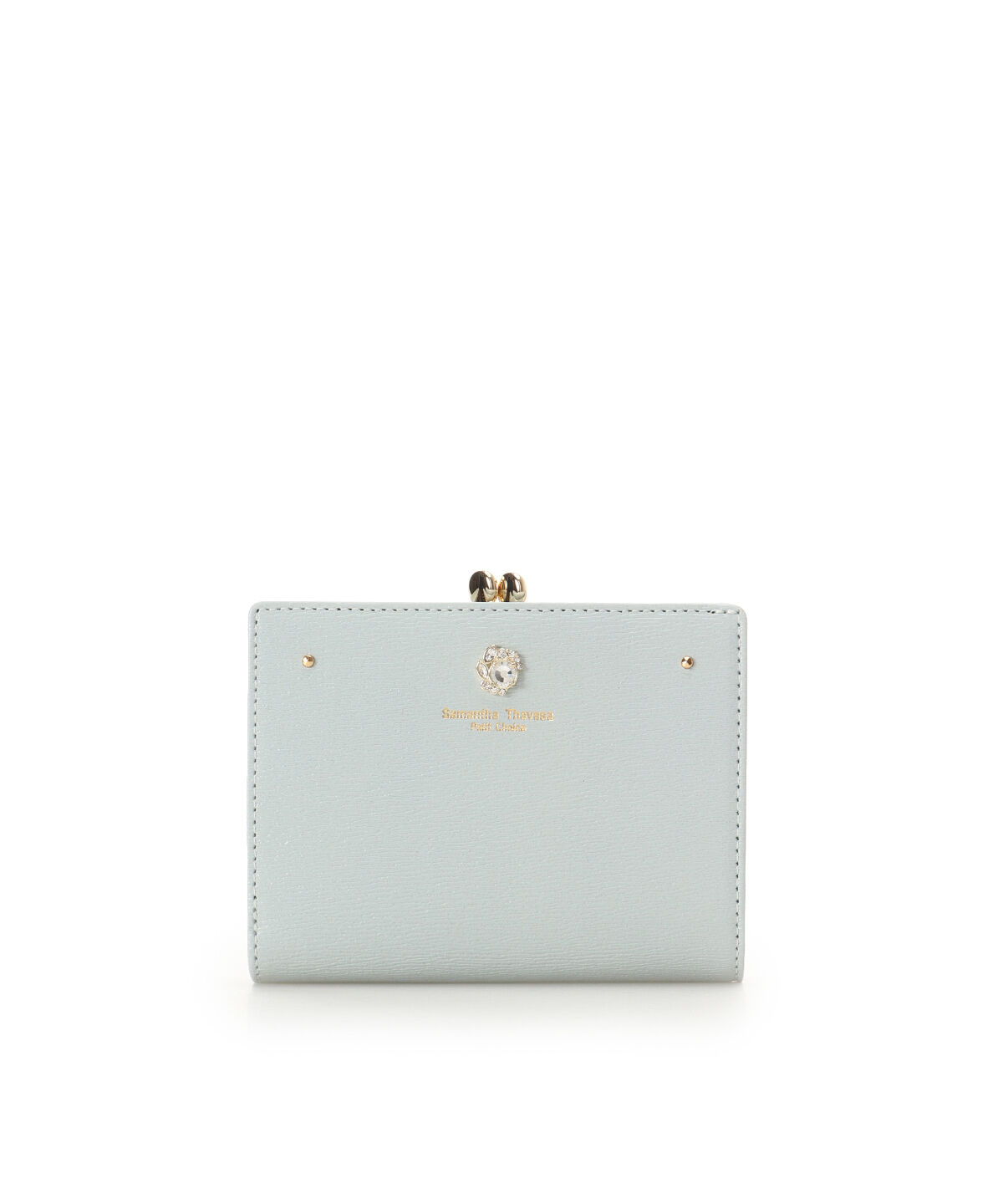 Samantha Thavasa Petit Choice「ビジュー 折財布」|財布|ミント