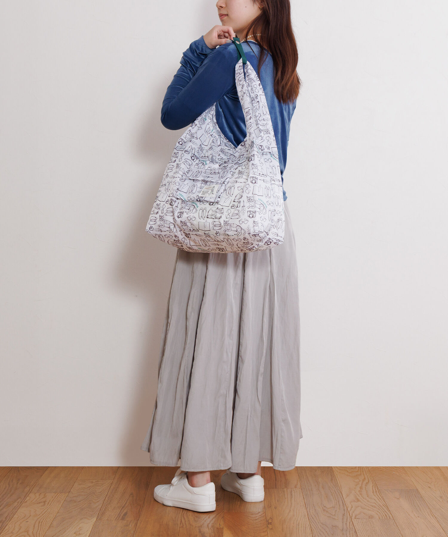 ace.「ace.／エース HAyU マルシェバッグ 折りたたみバッグ エコバッグ お買物バッグ 17871」|トートバッグ|