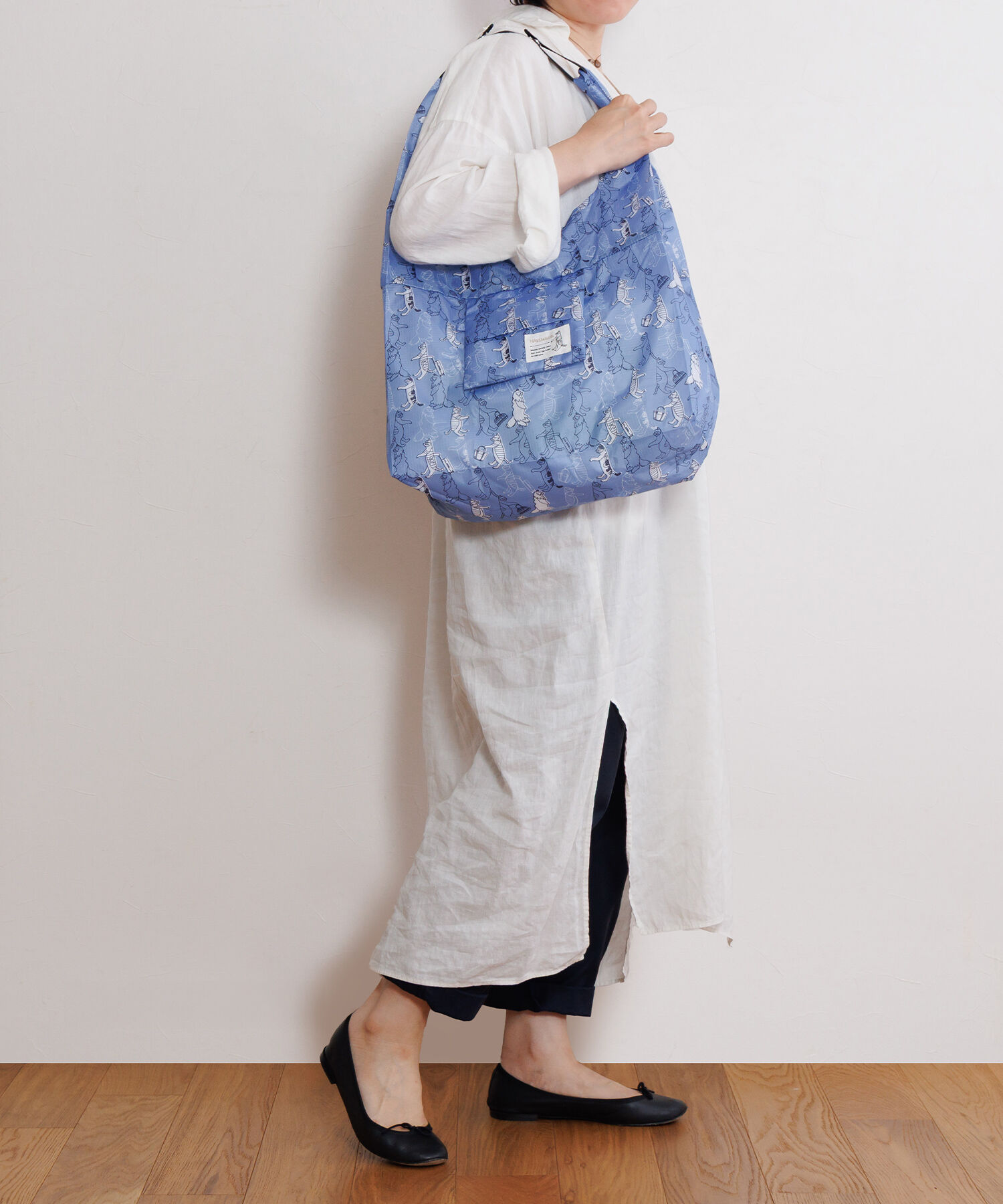 ace.「ace.／エース HAyU マルシェバッグ 折りたたみバッグ エコバッグ お買物バッグ 17871」|トートバッグ|