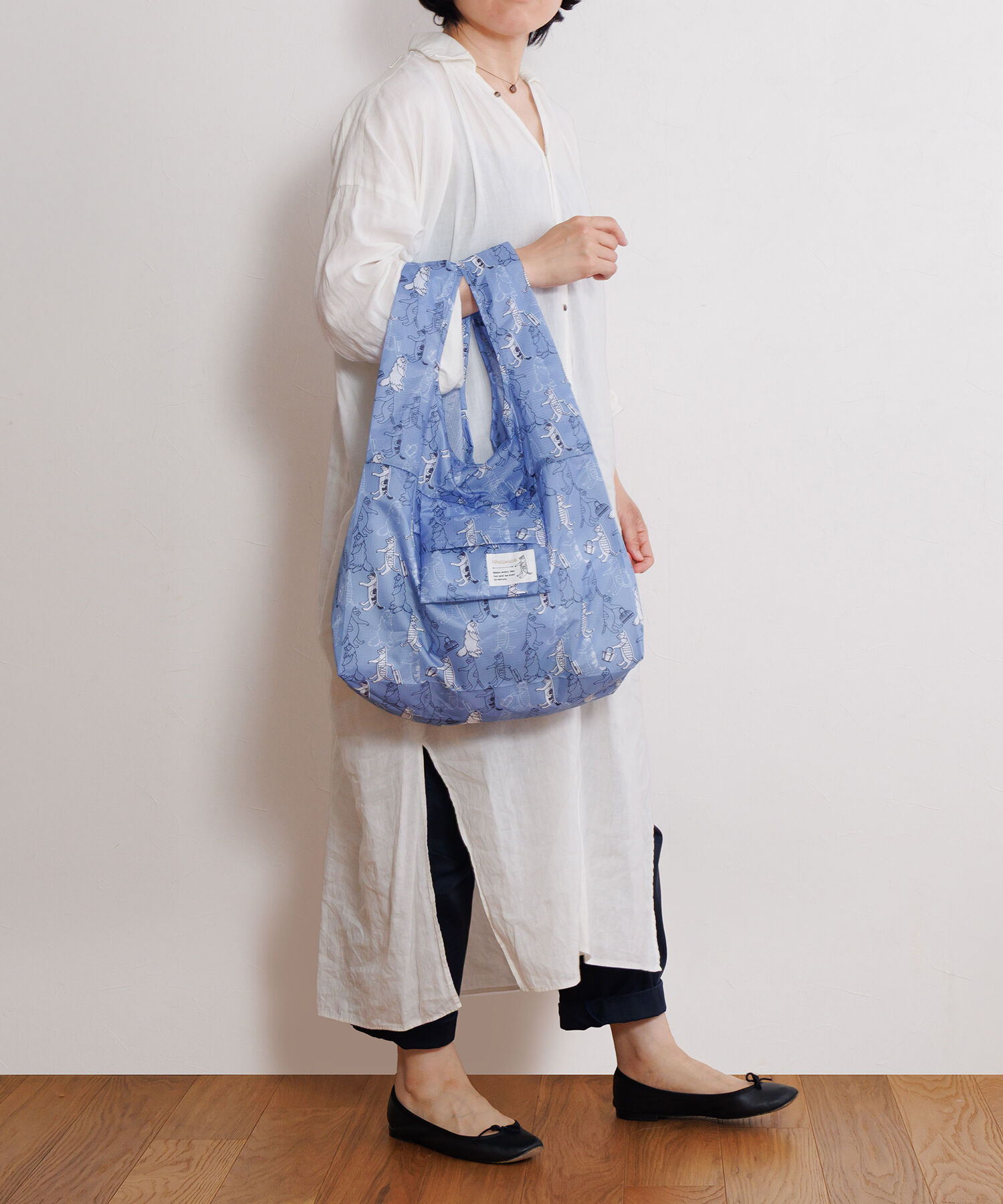 ace.「ace.／エース HAyU マルシェバッグ 折りたたみバッグ エコバッグ お買物バッグ 17871」|トートバッグ|