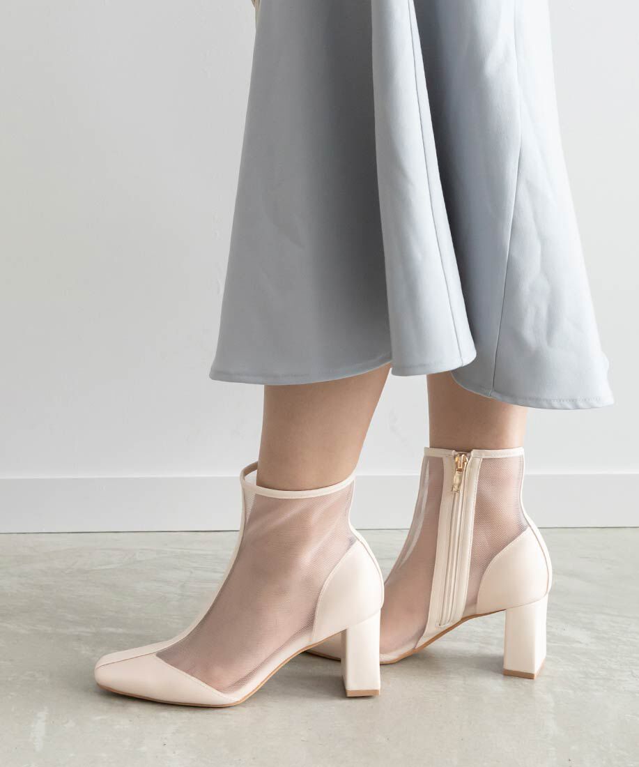  「シアーショートブーツ」|ショートブーツ|