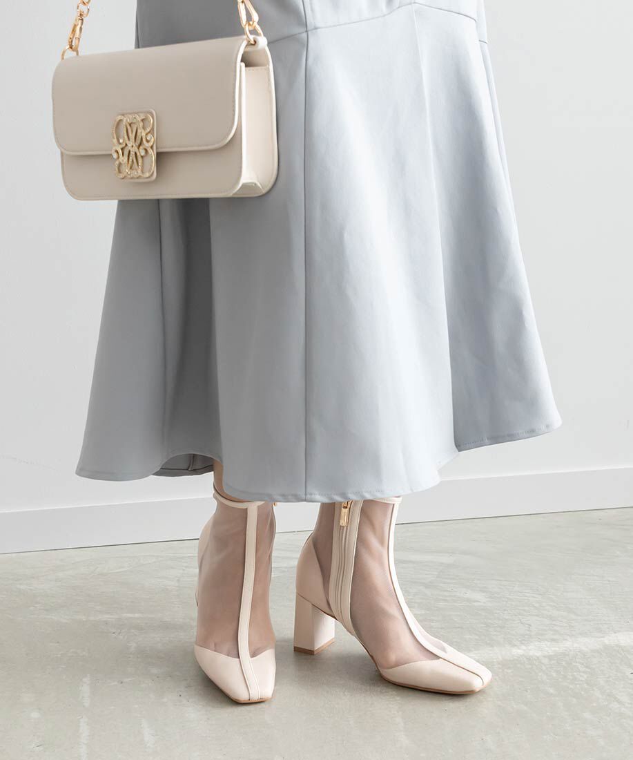  「シアーショートブーツ」|ショートブーツ|