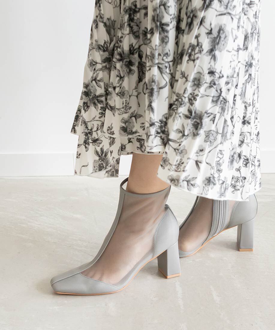  「シアーショートブーツ」|ショートブーツ|