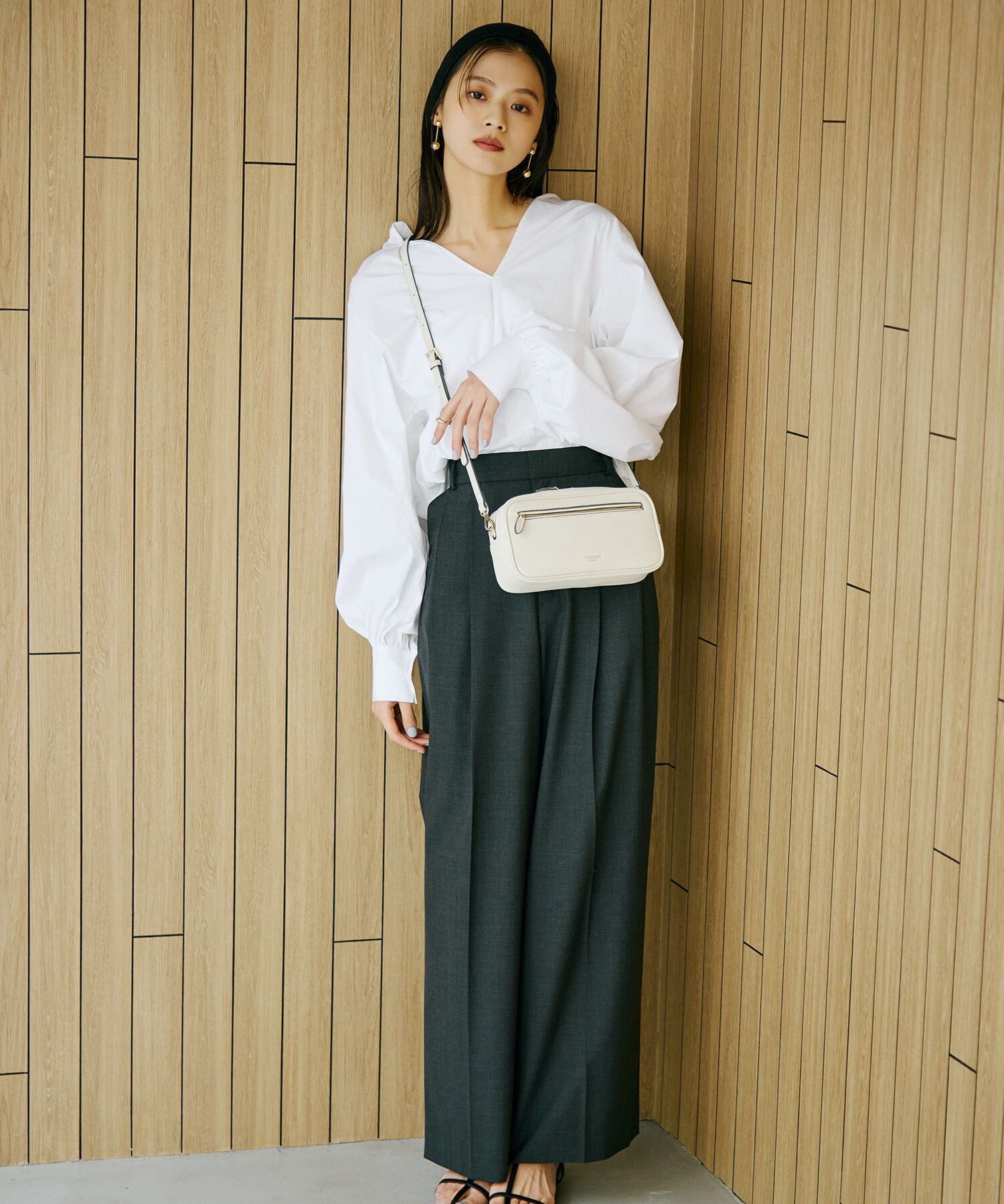 TOPKAPI TREASURE「【TREASURE TOPKAPI】シュリンクレザー スクエア 2way ショルダー バッグ」|ショルダー・メッセンジャー|