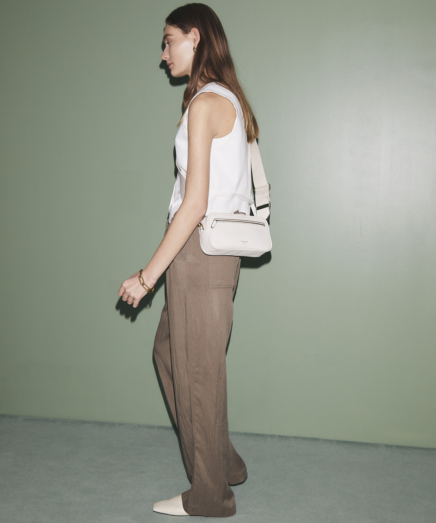 TOPKAPI TREASURE「【TREASURE TOPKAPI】シュリンクレザー スクエア 2way ショルダー バッグ」|ショルダー・メッセンジャー|