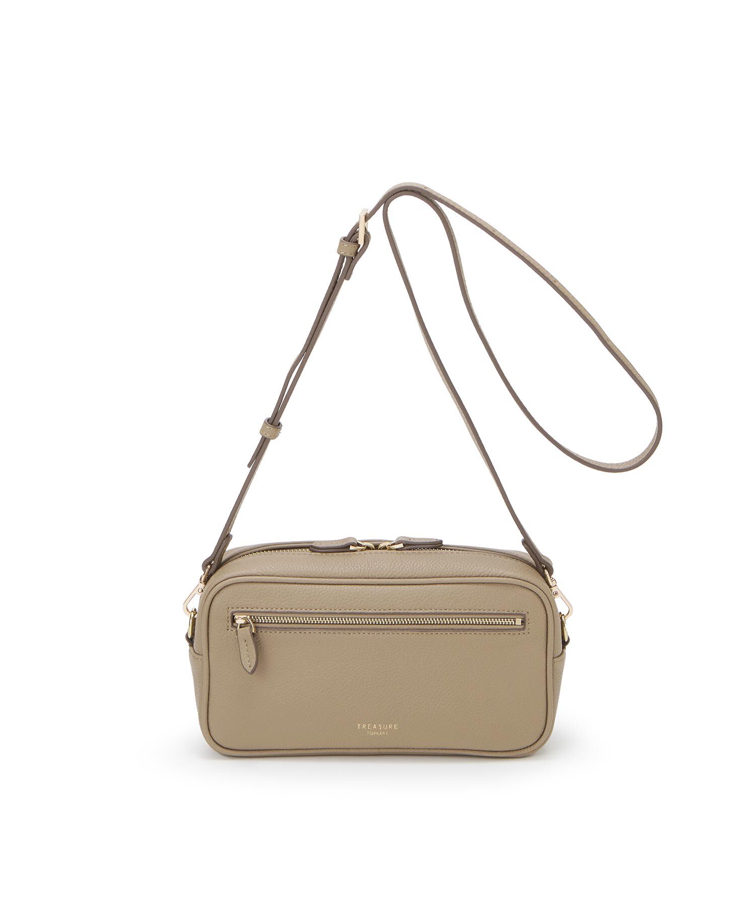 TOPKAPI TREASURE「【TREASURE TOPKAPI】シュリンクレザー スクエア 2way ショルダー バッグ」|ショルダー・メッセンジャー|