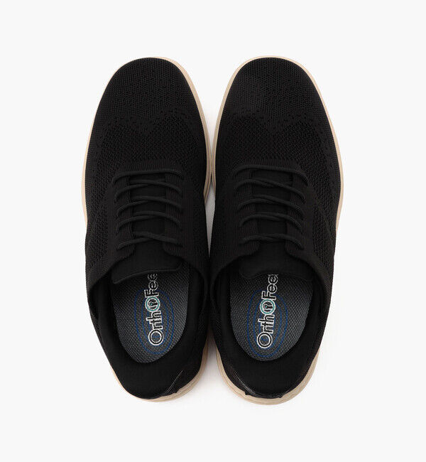Orthofeet「【オーソフィート】レックス ワイド/ブラック テキスタイル/シューズ メンズ/Orthofeet」|スニーカー|
