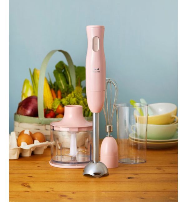 BRUNO「マルチスティックブレンダー＋セラミック保存容器 セット」|電化製品|