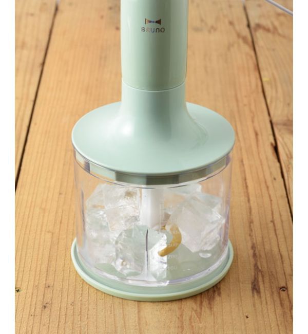 BRUNO「マルチスティックブレンダー＋セラミック保存容器 セット」|電化製品|