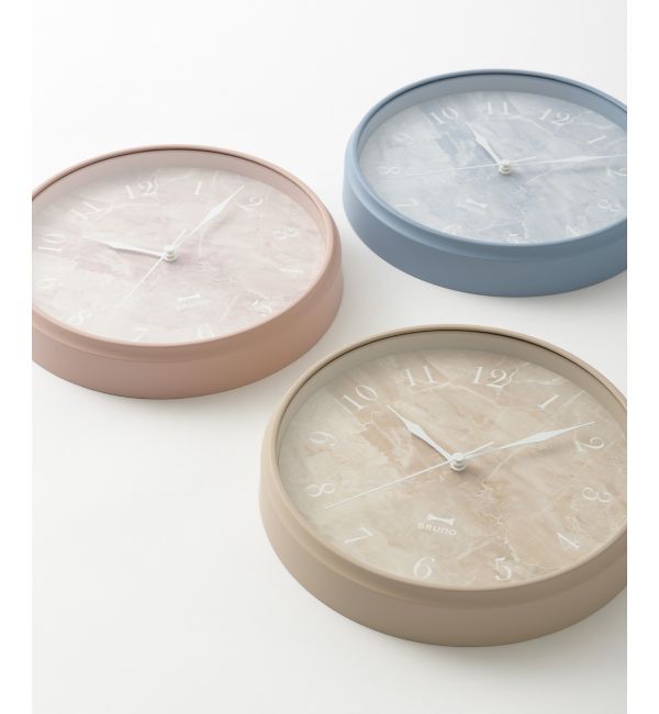 BRUNO「マーブルクロック」|クロック・置時計|