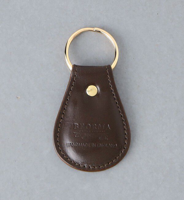 UNITED ARROWS「＜BEORMA LEATHER COMPANY＞ S0668 KEY FOB/キーホルダー」|チャーム・キーホルダー|DK.BROWN
