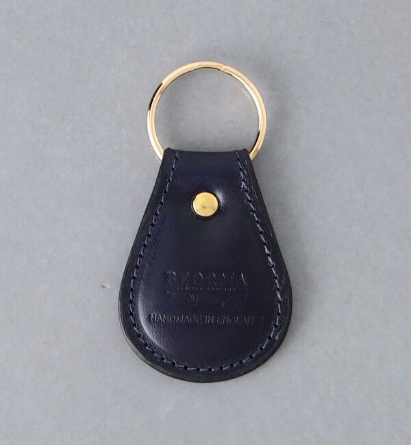UNITED ARROWS「＜BEORMA LEATHER COMPANY＞ S0668 KEY FOB/キーホルダー」|チャーム・キーホルダー|NAVY