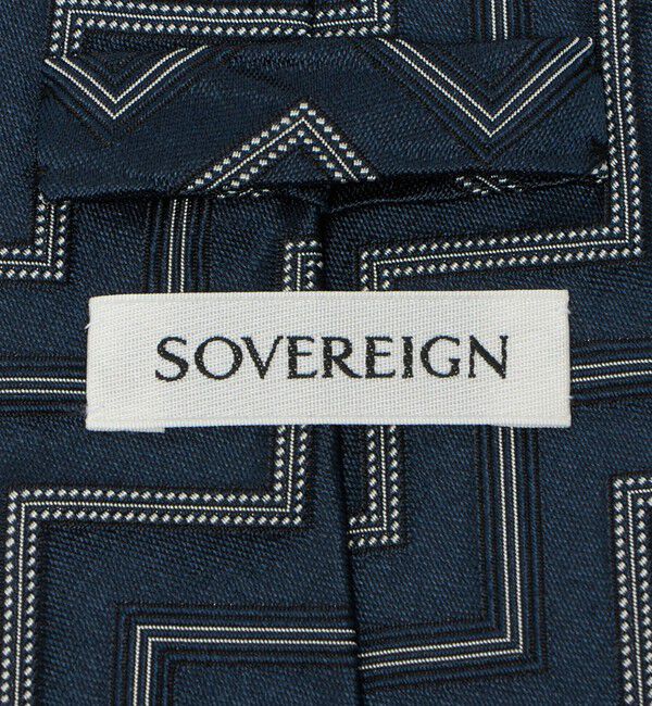 UNITED ARROWS「＜SOVEREIGN＞ビッグパターン ジャガード ネクタイ」|ネクタイ・蝶ネクタイ|