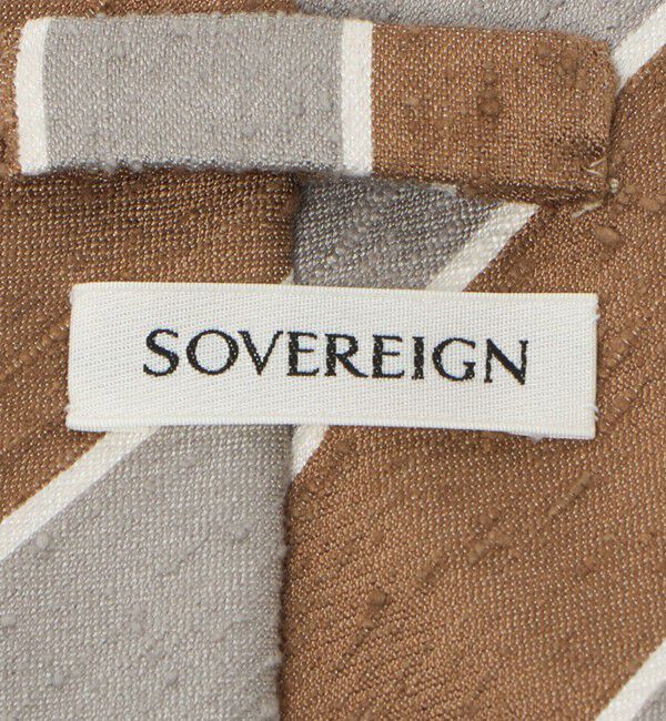UNITED ARROWS「＜SOVEREIGN＞シャンタン ストライプ ネクタイ」|ネクタイ・蝶ネクタイ|