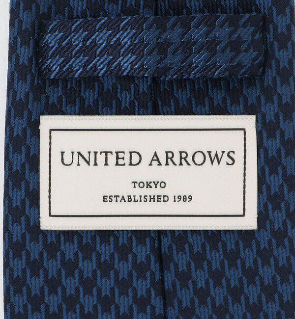 UNITED ARROWS「ハウンドトゥース ジャガード ネクタイ」|ネクタイ・蝶ネクタイ|