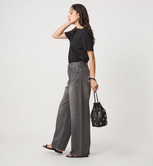 UNITED ARROWS green label relaxing「スタッズ ドローストリング バッグ」|ショルダー・メッセンジャー|