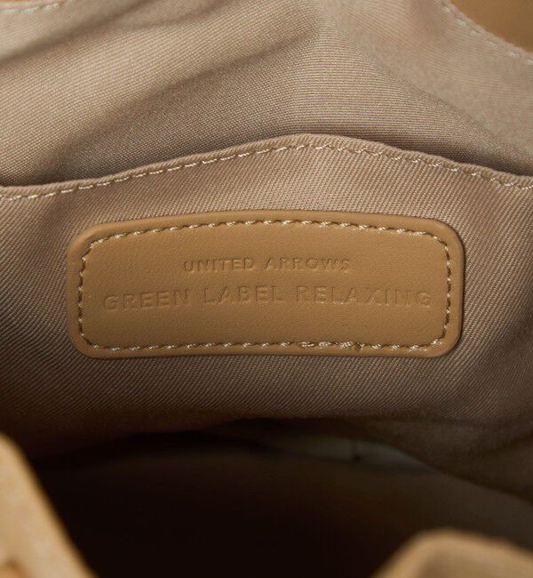 UNITED ARROWS green label relaxing「スタッズ ドローストリング バッグ」|ショルダー・メッセンジャー|
