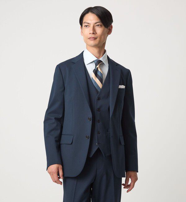 UNITED ARROWS green label relaxing「A+ TWPU サージ 2B スリム セットアップジャケット -ウォッシャブル・ストレッチ-」|スーツ|ROYAL