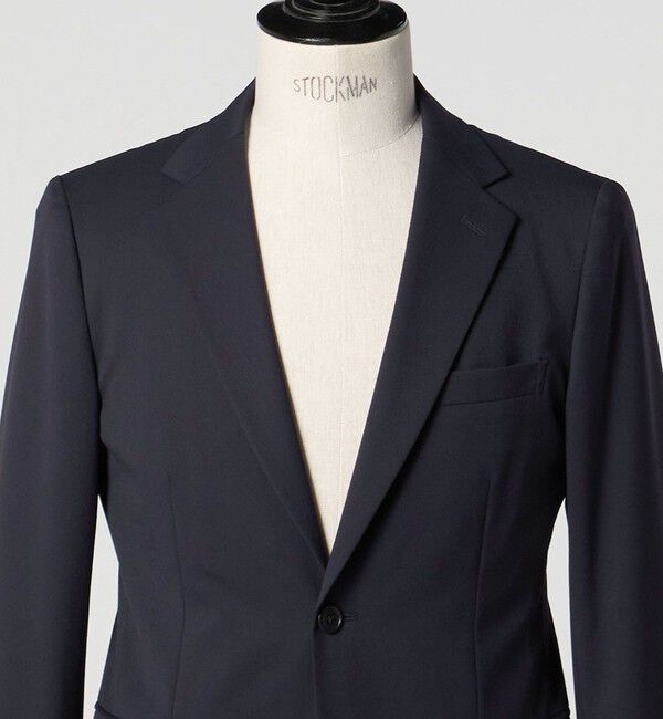 UNITED ARROWS green label relaxing「A+ TWPU サージ 2B スリム セットアップジャケット -ウォッシャブル・ストレッチ-」|スーツ|