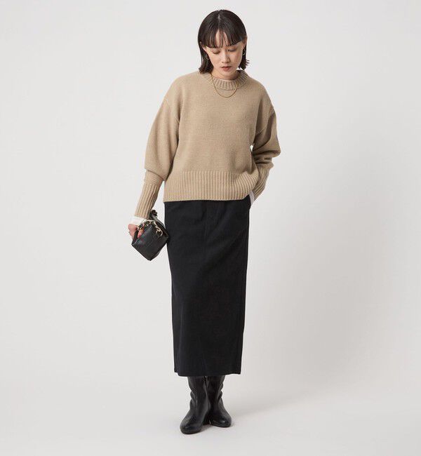 UNITED ARROWS green label relaxing「［size SHORT/TALLあり］オルマイ コール ジャージー スカート」|タイト|