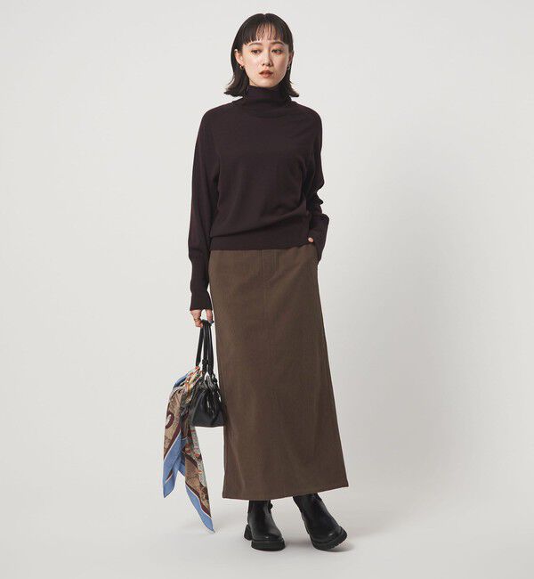 UNITED ARROWS green label relaxing「［size SHORT/TALLあり］オルマイ コール ジャージー スカート」|タイト|