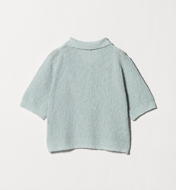 BEAUTY&YOUTH UNITED ARROWS「ノットヤーンニット ハーフスリーブ シャツ カーディガン ウォッシャブル」|カーディガン|