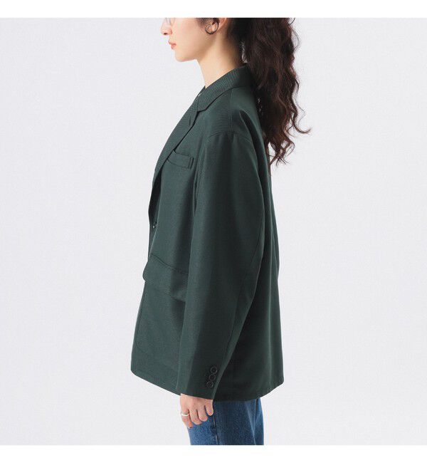 BEAMSBOY「ポリエステル ツイル スリーボタン ジャケット」|テーラードジャケット|